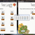 'Tree Leaf Café' Vending Machine Running State - Tree Leaf Café Vending Machine